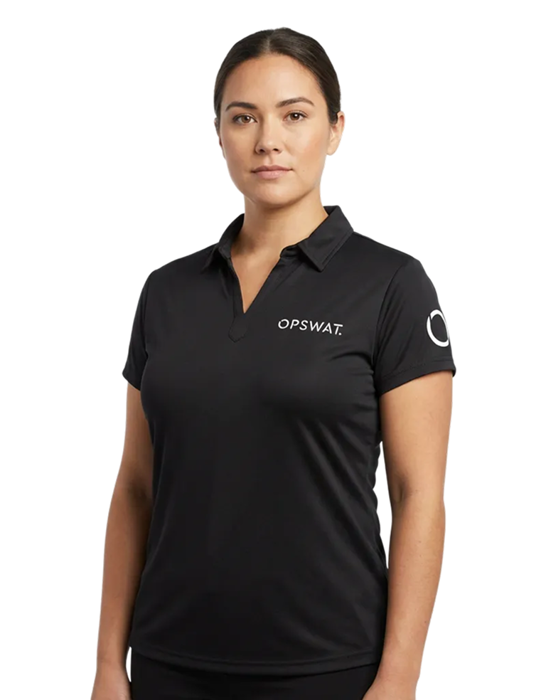 Black Polo - Women's