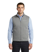 Grey Quilted Vest – Men’s
