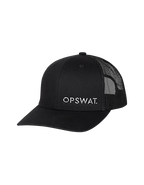 Trucker Hat - Black Mesh