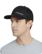 Trucker Hat - Black Mesh